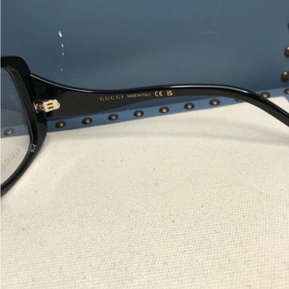 New Authentic Gucci Demo Butterfly Ladies Eyeglasses GG1236O 001 56 - Picture 14 of 16